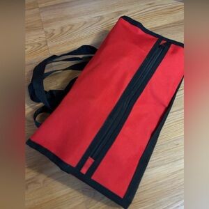 Foldable kart shopping laundry travel bag wheels